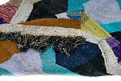 Tapis berbère marocain Boucherouite 155 x 250 cm
