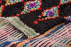 Tapis berbère marocain Boucherouite 130 x 270 cm