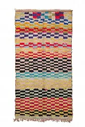 Tapis berbère marocain Boucherouite 320 x 160 cm