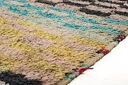 Tapis berbère marocain Boucherouite 320 x 160 cm