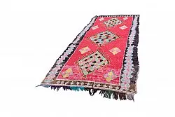 Tapis berbère marocain Boucherouite 325 x 145 cm