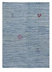 Tapis Oriental - Modern Kelim Hand Woven - 155 x 203 cm