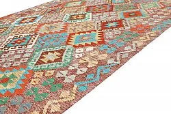 Tapis Oriental - Vegi Kelim Hand Woven - 174 x 241 cm