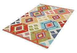 Tapis Oriental - Vegi Kelim Hand Woven - 114 x 172 cm