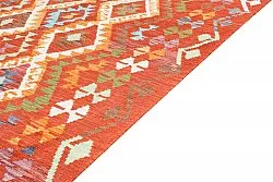 Tapis Oriental - Vegi Kelim Hand Woven - 130 x 176 cm