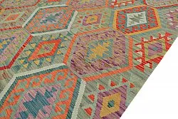 Tapis Oriental - Vegi Kelim Hand Woven - 178 x 248 cm