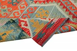 Tapis Oriental - Vegi Kelim Hand Woven - 171 x 253 cm