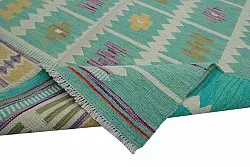 Tapis Oriental - Vegi Kelim Hand Woven - 124 x 179 cm
