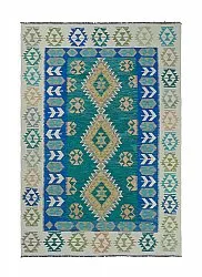 Tapis Oriental - Vegi Kelim Hand Woven - 171 x 250 cm
