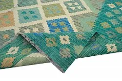 Tapis Oriental - Vegi Kelim Hand Woven - 169 x 248 cm
