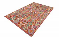 Tapis Oriental - Vegi Kelim Hand Woven - 203 x 296 cm