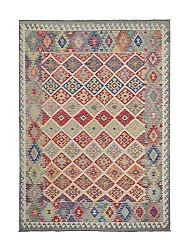 Tapis Oriental - Vegi Kelim Hand Woven - 207 x 291 cm