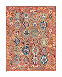 Tapis Oriental - Vegi Kelim Hand Woven - 183 x 240 cm