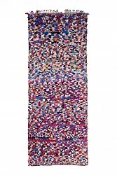 Tapis berbère marocain Boucherouite 370 x 145 cm