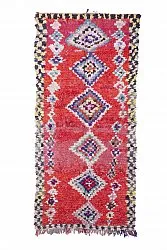 Tapis Marocain Berbère Boucherouite 220 x 125 cm