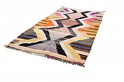 Tapis berbère marocain Boucherouite 155 x 275 cm