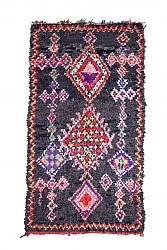 Tapis Marocain Berbère Boucherouite 265 x 165 cm