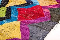 Tapis berbère marocain Boucherouite 140 x 275 cm