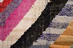 Tapis berbère marocain Boucherouite 155 x 285 cm
