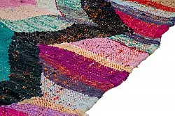 Tapis berbère marocain Boucherouite 130 x 235 cm
