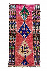 Tapis Marocain Berbère Boucherouite 290 x 140 cm