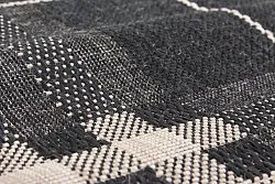 Tapis Wilton - Sacramento (noir/sand)