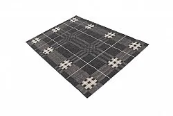 Tapis Wilton - Sacramento (noir/sand)
