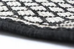 Tapis Wilton - Charleston (noir/sand)