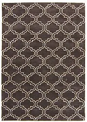 Tapis en laine - Korinth (gris foncé)