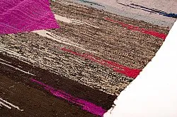 Tapis berbère marocain Boucherouite 130 x 275 cm