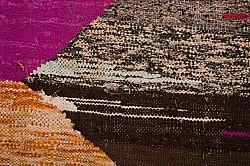 Tapis berbère marocain Boucherouite 130 x 275 cm