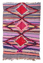 Tapis Marocain Berbère Boucherouite 210 x 130 cm