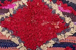 Tapis Marocain Berbère Boucherouite 210 x 130 cm