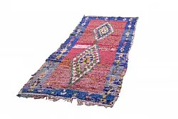 Tapis Marocain Berbère Boucherouite 260 x 105 cm