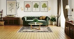 Tapis Wilton - Marand (gris/beige)