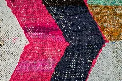 Tapis berbère marocain Boucherouite 150 x 255 cm