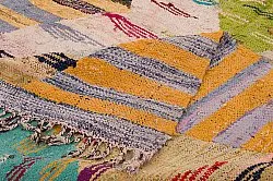 Tapis berbère marocain Boucherouite 140 x 250 cm