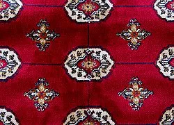 Tapis Wilton - Kashmir Boccara (rouge)
