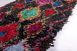 Tapis Marocain Berbère Boucherouite 255 x 110 cm