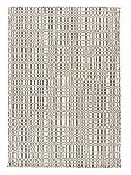 Tapis de laine - Verona (gris/blanc)