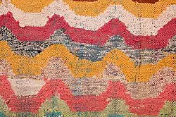 Tapis berbère marocain Boucherouite 165 x 335 cm