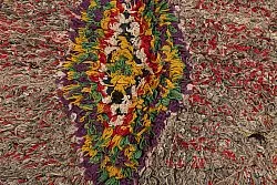 Tapis Marocain Berbère Boucherouite 230 x 80 cm
