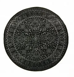 Tapis rond - Peking Noble (noir)