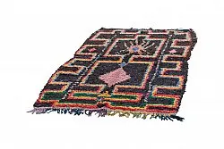 Tapis Marocain Berbère Boucherouite 180 x 120 cm
