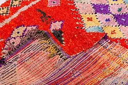 Tapis berbère marocain Boucherouite 340 x 155 cm