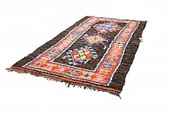 Tapis berbère marocain Boucherouite 160 x 310 cm