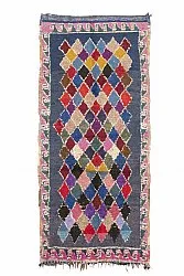 Tapis Marocain Berbère Boucherouite 245 x 110 cm