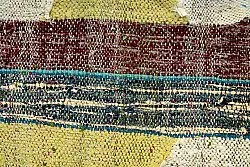 Tapis berbère marocain Boucherouite 130 x 245 cm