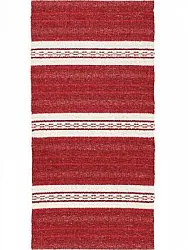 Tapis en plastique et fil - Horredsmattan Asta Mix (rouge)