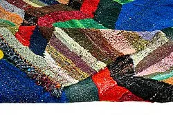 Tapis berbère marocain Boucherouite 150 x 275 cm